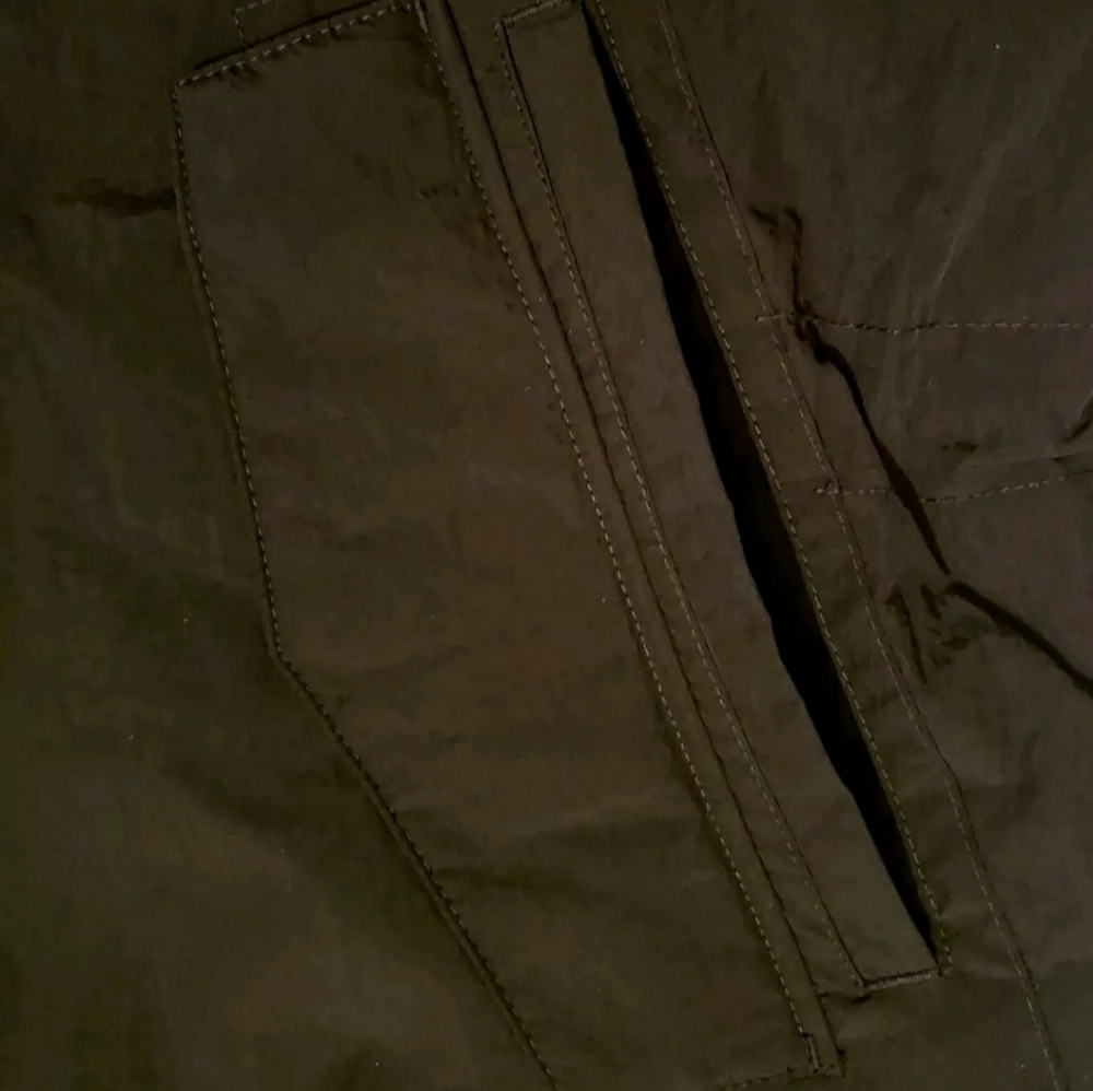 Nike Women’s Parka Mid Length Insulated Jacket In Black - Picture 4 of 8